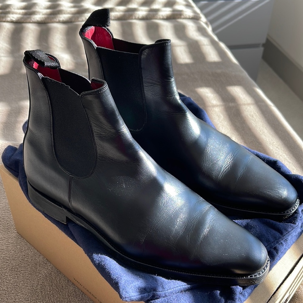 Cobbler Union Men’s Boots Leather Black